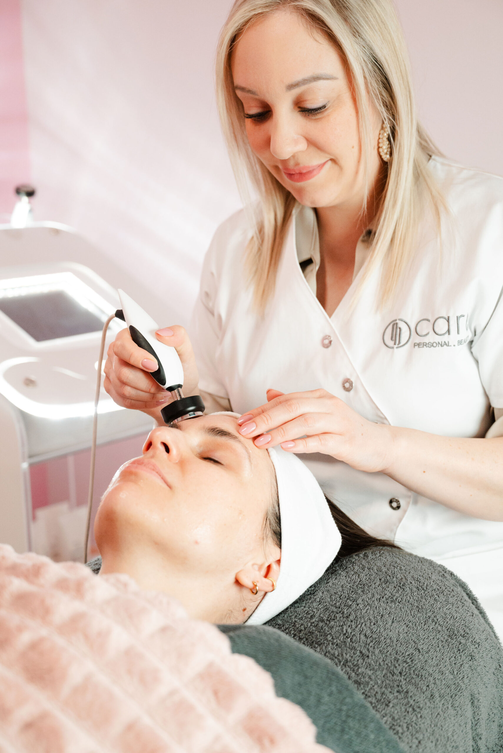 gelaatsverzorging geel schoonheidssalon bell'apparenza